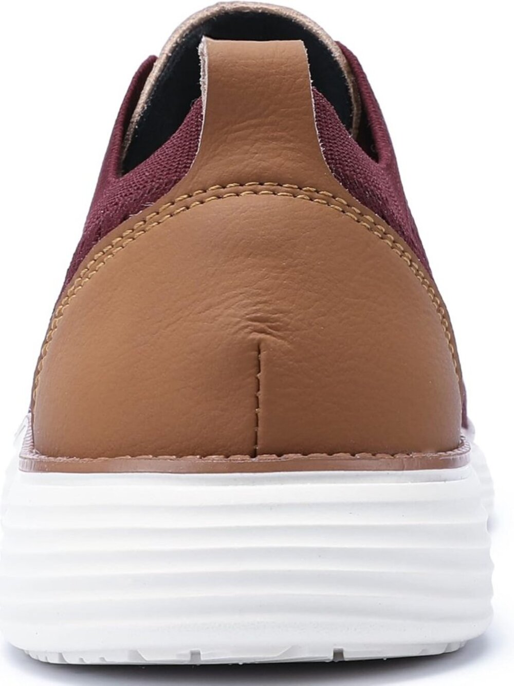 Men's Casual Lace-Up Oxfords Breathable Mesh Comfortable Business Walking Shoes - Picture 6 of 6